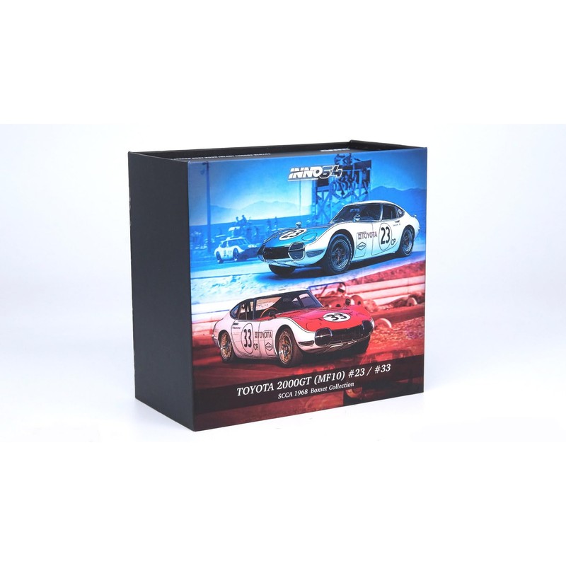 Inno Models 1/64 Toyota 2000GT #23 & #33 SCCA 1968