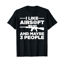 Cool Airsoft Art For Men Women Paintball Combat Team Sport T-Shirt