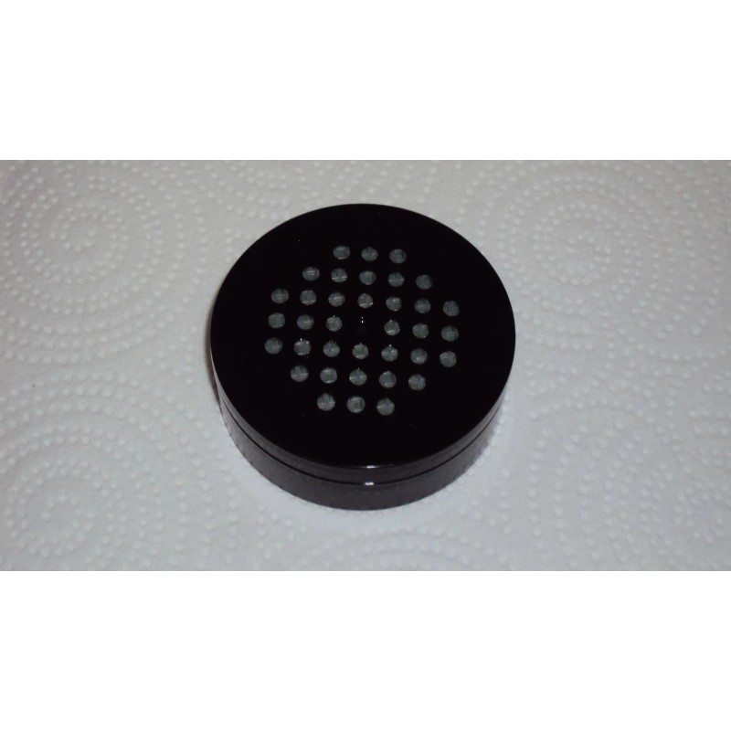 3 Black Round Cigar Humidor Humidifier