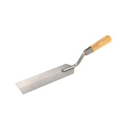 Bon 13-307 Margin Trowel - Stainless Steel 7-in. X 1 1/2-in. Wood Handle