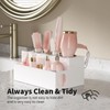 NIUBEE Acrylic Hair Styling Tool Organizer and Holder - Bathroom