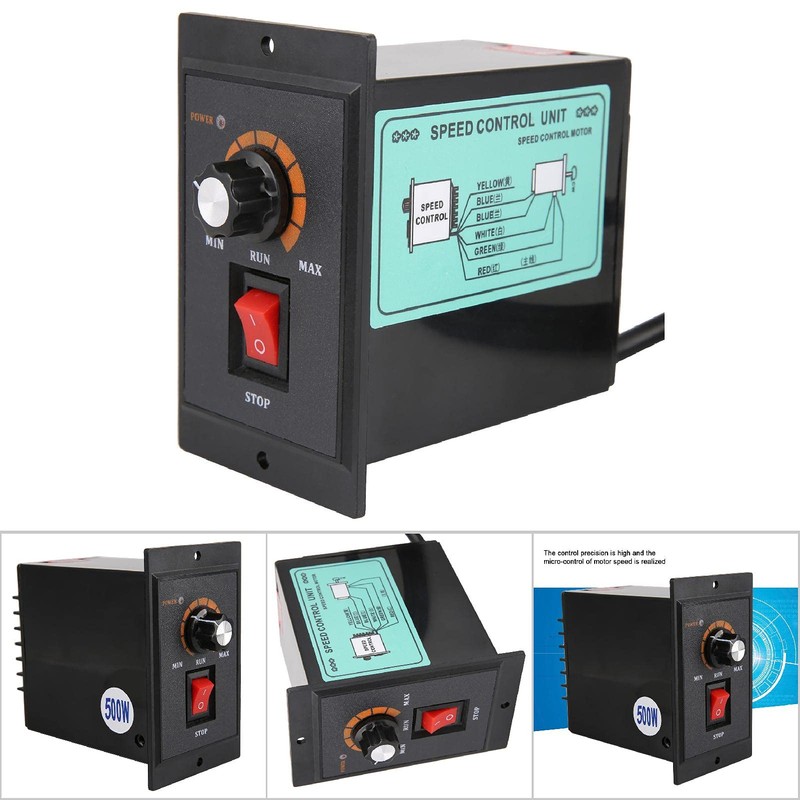 Joyzan Motor Fan Speed Controller, Brush Controllers Electric Regulator Ac