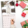 RED EMBER Siberian Husky Puppies 2025 Wall Calendar 12 Month