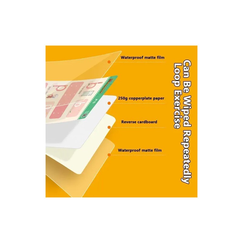 Conjunto De 2 Piezas Para Cuadernos Infantiles Montessori