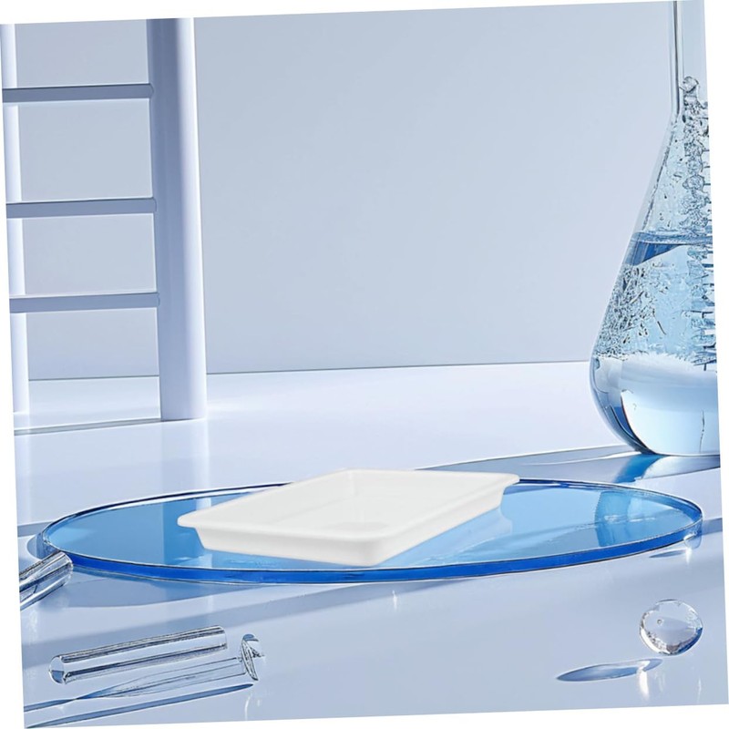 GLEAVI 4pcs Lab Sample Tray Acid Alkali Resistance Tray Laboratory