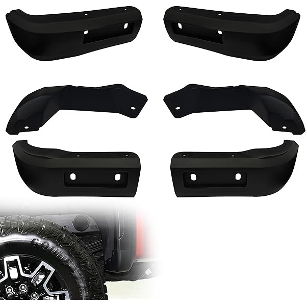 Mud Flap Kit Compatible Wtih GMC Sierra 1500 2019-2025 Front