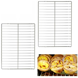 Upgraded WB48T10095 Oven Racks Replacement 23.8 * 17.3 Inch Compatible with GE Hotpoint Oven Stove Wire Rack Replace AP5665850, 2629419, PS6447646, WB48K0001, WB48K0003, WB48K0004, WB48K1 (2 Pack)