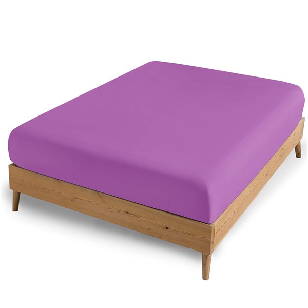 AMEHA Super King Fitted Sheet - Extra Deep Pocket 40cm