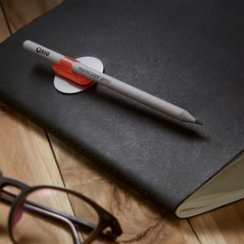 Ozio Magnetic Pen Holder, Refrigerator Pen Holder, Pencil Holder Clip with Magnet, Desk Gadgets, Office Accessories, Blue