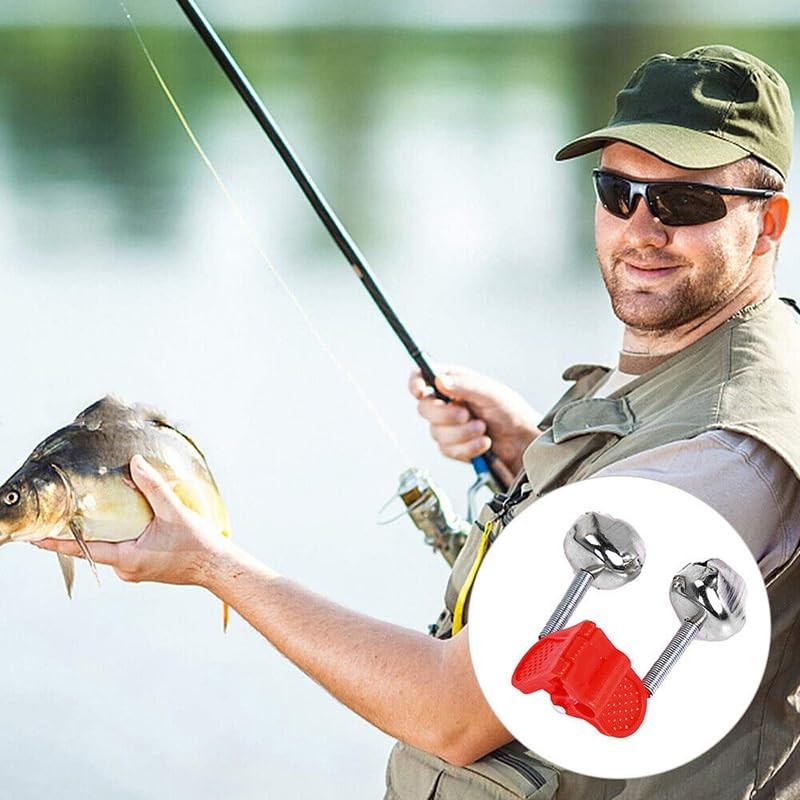 Up to 100PCS Best Bite Clip Fishing Alarm Bells Plastic