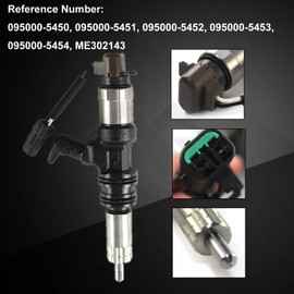 095000-5450 0950005450 ME302143 Diesel Fuel Injector For Mitsubishi Fuso Fighter 7.5L 6M60 6M60T 6M60-T1 Engine FH FK FM F Series Trucks