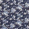 Japanese Pattern Crepe Scrunchie (Maizakura Navy)