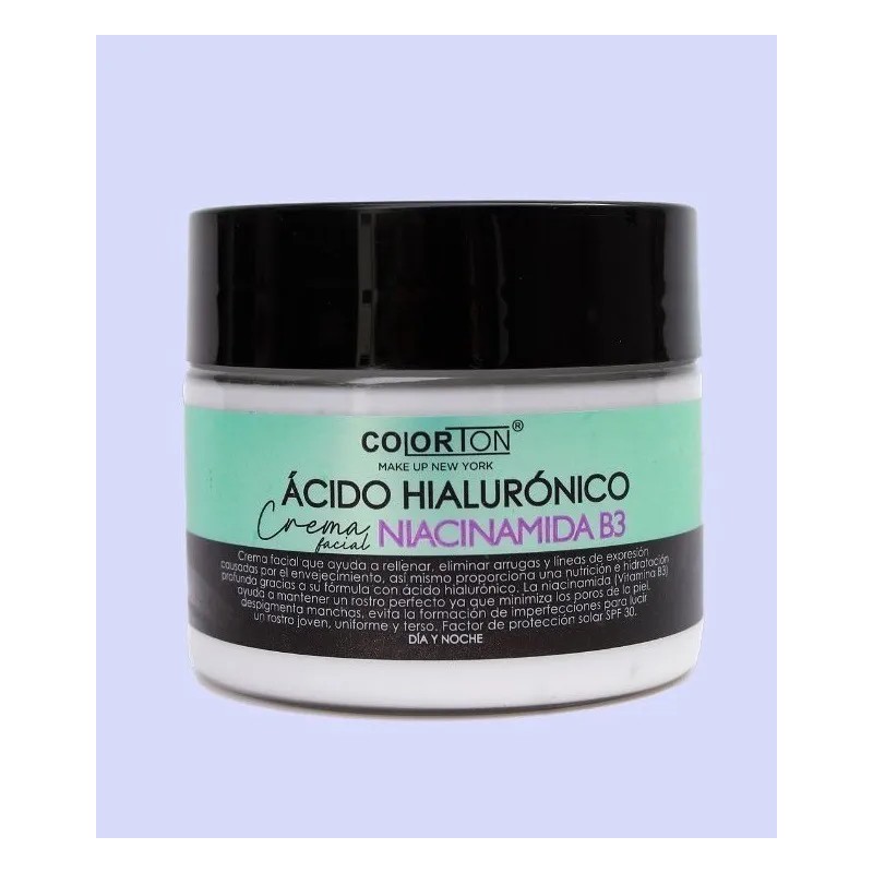 Crema Acido Hialuronico Niacinamida Colorton Manchas