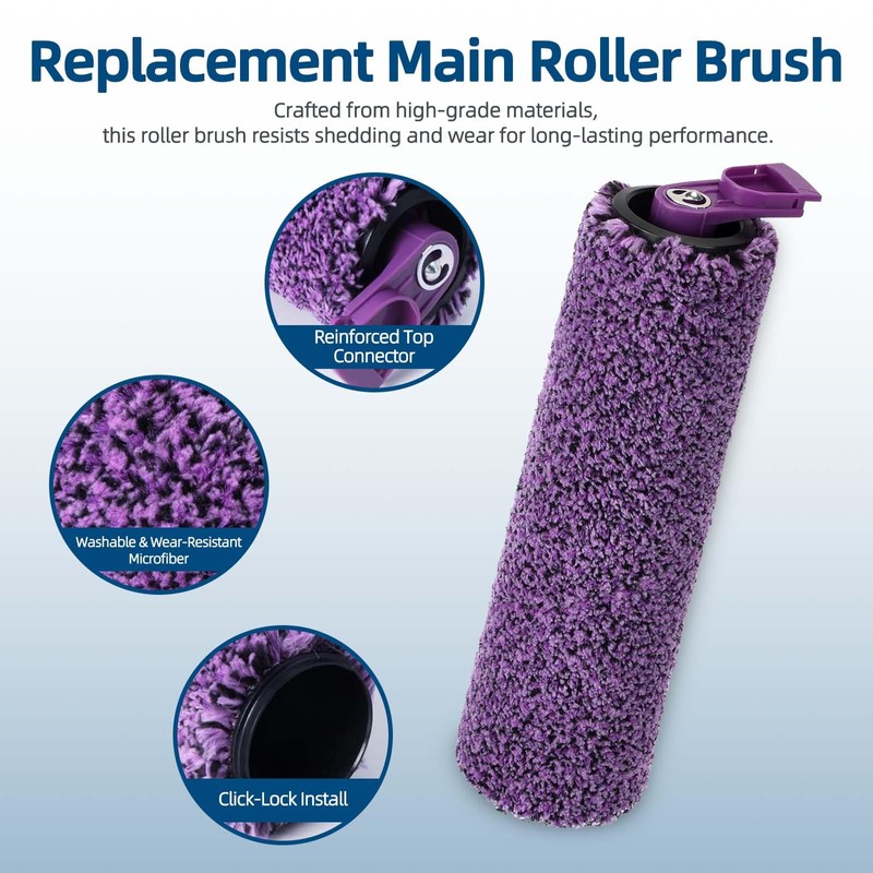 2-Pack Brush Roll Replacement for Shark SD200 SD201 SD201C SD201Q
