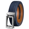 Men Belt,BULLIANT Ratchet Click Sliding Leather Belt for Gift Men