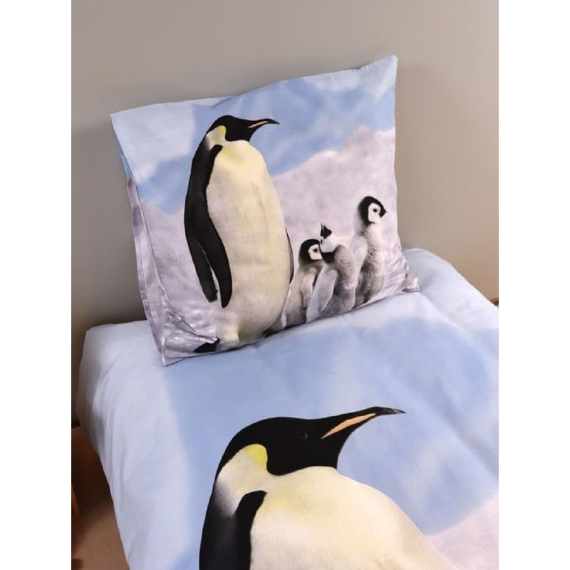 BrandMac Bed Linen Set with Penguin 135 x 200 cm