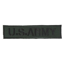 Velcro Patch Military Tag U.S.ARMY (2 Green Black)