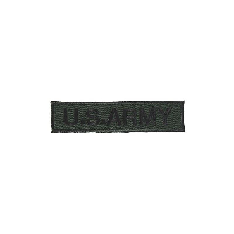 Velcro Patch Military Tag U.S.ARMY (2 Green Black)