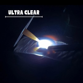 The Heir | Shade 5-13 2x4 1/4 Adjustable HD Auto Darkening Welding Lens, HD Welding Lens, True Color Blue Welding Lens, Adjustable Welding Lens, For Standard Welding Hoods