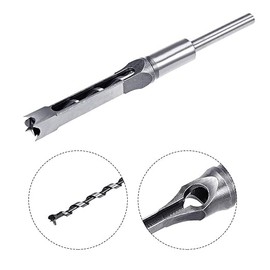 12.7mm (1/2") Mortice Chisel Drill Bit Set – Woodworking Square Hole Cutter with Auger – HSS Steel – For Mortice Machines, Bench Drills, Joinery & Carpentry Projects - BWD