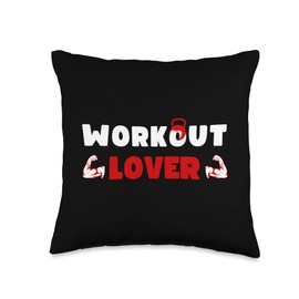 Funny I Love Tren Funny Lover Tren, Workout Quote, Cool Bodybuilder Throw Pillow, 16x16, Multicolor