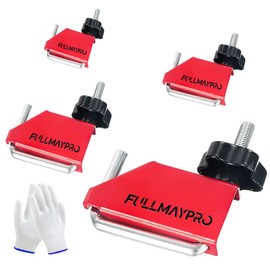 FullMayPro 4 Pack Hose Pinch Off Pliers Hose Clamp Pliers for Flexible Hoses Fuel Line Coolant Hose Radiator Hoses Clamp Tool etc, 3/8in 1/2in 1in 1-3/4in,Without Damaging the Line