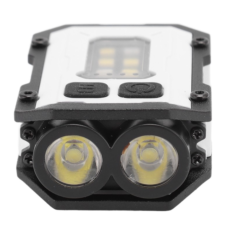 Small Powerful EDC Flashlight 300LM USB Rechargeable Mini Pocket Keychain