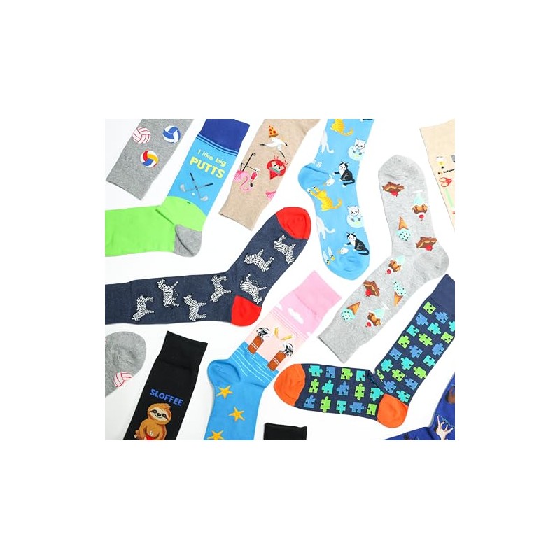 Hot Sox Men's Winged Victory Of Samothrace Crew Sock 1