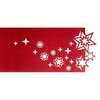 MC-Trend Felt Table Runner "Starry Night" 140 x 24 cm