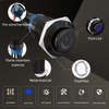STARELO 5PCS 12mm Latching LED Push Button Switch Mini Round