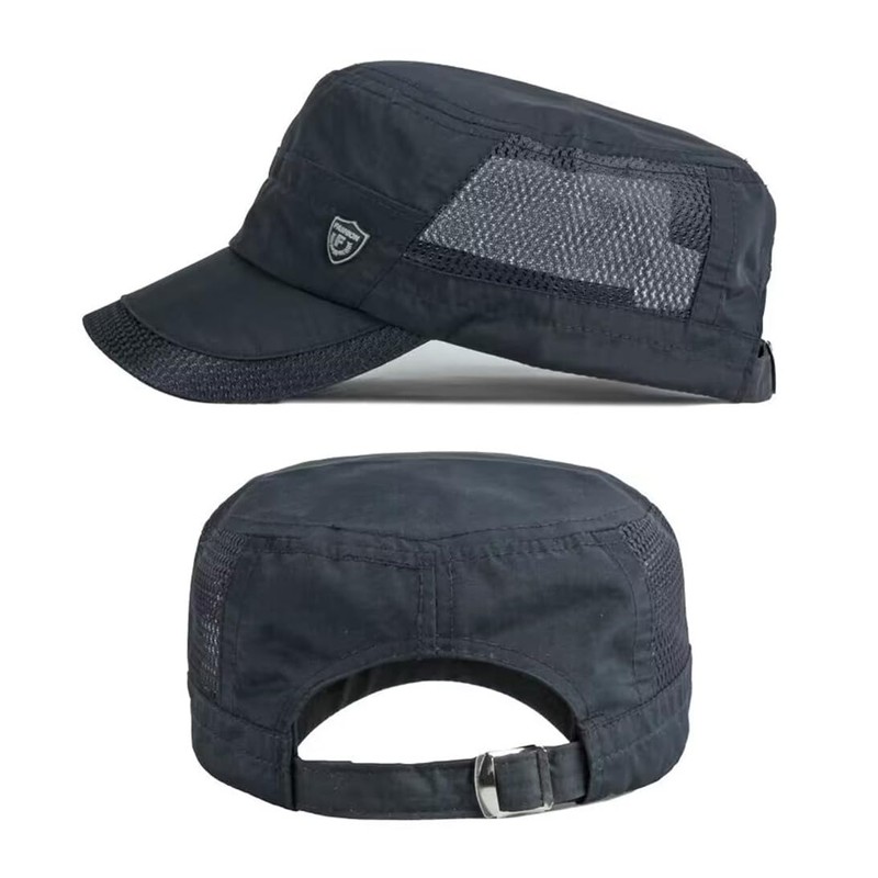 LOJAX Men's Work Cap, Restoration Army Hat, Summer, Cool Mesh