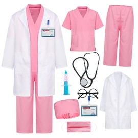 KumSoomliy Doctor Games for Kids Doctors Set for Career Day Kids Doctor Playsets Role Play Toys for Fancy Dress Age 5-6Y
