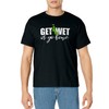 Dock Diving Dog, Get Wet or Go Home T-Shirt T-Shirt