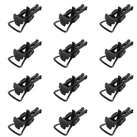 Evemodel 12PCS Couplers Model Train HO Scale Couplings Knuckle Spring DIY Hooks HP1087