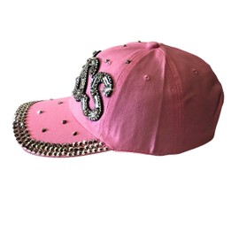Popfizzy Bling Boss Baseball Cap for Women, Best Boss Gifts for Women, Rhinestone Boss Hat, Gifts for Boss Women, Pink