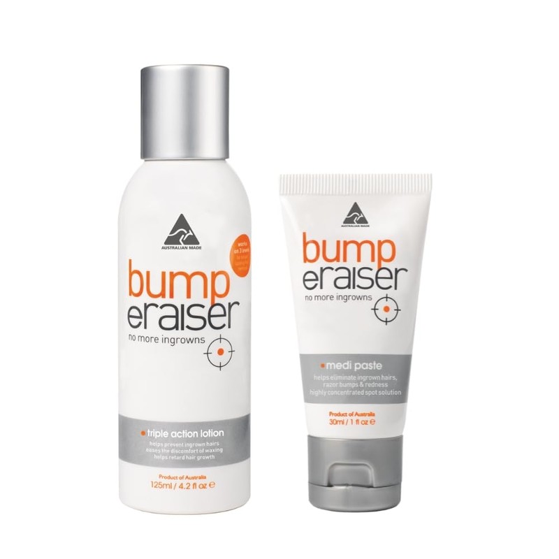 Bump Eraiser Triple Action Lotion Duo – Ingrown Hair Prevention