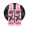 Crazy Color Black Semi-Permanent Duo Hair Dye. Highly Pigmented Blue