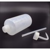 2 PCS 500ML 17.6OZ Plastic White Translucent Squeeze Wash Bottles