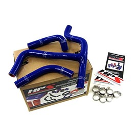 HPS (57-1255-BLUE) Silicone Radiator Hose Kit for Suzuki RMZ450