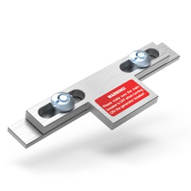 LATING Generator Interlock for Square D or Homeline Meter Main 150 or 200 amp Panels, Brushed Nickel