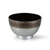 OL-42-1 TA 3.5 Plain Soup Bowl Tattoo Silver Black