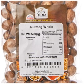 Old India Nutmeg Whole 500 g