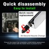 Upgraded for Bambu Lab H2S/H2D Hotend 0.4MM Quick Detachable Nozzle