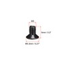 sourcing map M3 x 5mm Phillips Screw Fastener Black for