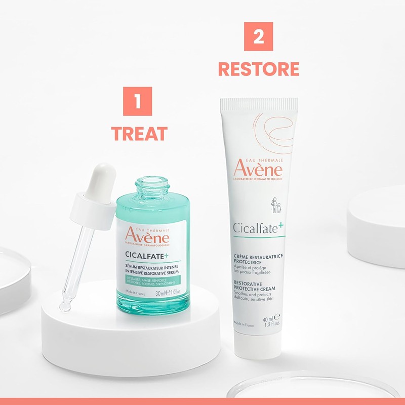 Avène Cicalfate+ Intensive Skin Restorative Serum, helps restore skin barrier,