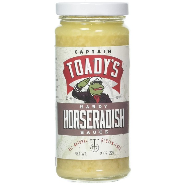 CAPTAIN TOADYS Horseradish Sauce, 8 OZ