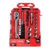 CRAFTSMAN Socket Set, Nano SAE, 3/8" Drive, 24Piece (CMMT12012)