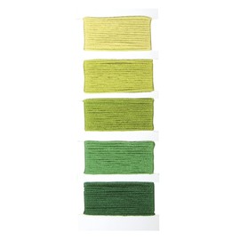 RAYHER 53564428 Cotton Yarn Stitch & Knot, 5 Farben je 10 m in Blister Pack