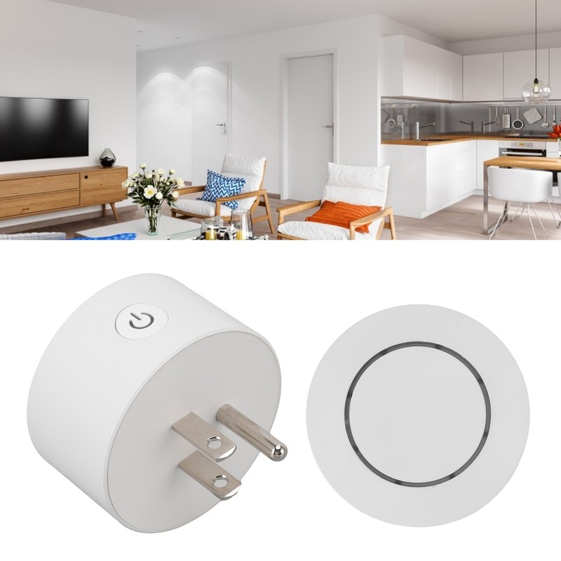 Mini Remote Control Outlet Plug Adapter 164ft Range Wireless Light