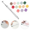 FOMIYES Professional Manicure Kit 1 Set Soft Nail Sponges Metal